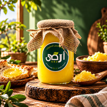سمنة بلدية من زبدة الغنم الصافي