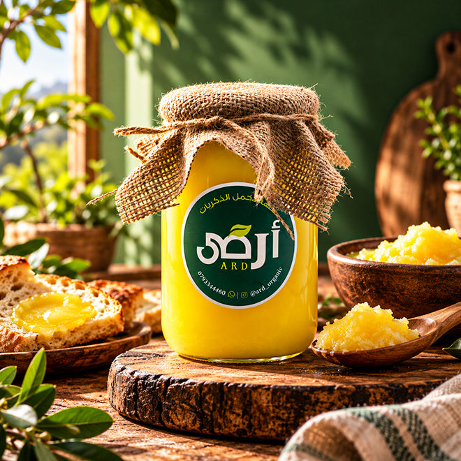 سمنة بلدية من زبدة الغنم الصافي